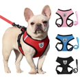 thumbnail image 2 of Arnés De Malla Ajustable Para Mascotas Para Perros Pequeños Y Medianos , Gatos , Transpirables , Nylon , Chaleco , Franceses , Chihuahua Gao Jinjia unisex, 2 of 2