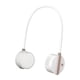 thumbnail image 1 of Ventilador portátil para el cuello, ventilador de refrigeración con enfriador de aire de 3 velocidades, ventilador portátil, mini ventilador de verano Blanco Sunnimix ventilador de cuello portátil, 1 of 5