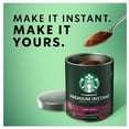 thumbnail image 4 of Starbucks Dark Roast Premium Instant Coffee 3.17 oz (Pack of 60), 4 of 5