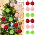 thumbnail image 1 of Christmas Decorations On The Tree Three Colors Of Christmas Hanging Decorations 6 Cm, 1 of 9