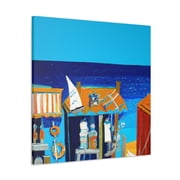 Beach Shops Dreaming - Canvas