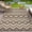 PD55-COFFEEBEIGE, variant on KUETH 5' x 8' Outdoor Waterproof Rug Camping Mat Patio Carpet,Black & Brown