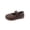 Coffee, variant on Girls Soft Base Princess Cut Stage Daily Performance Leather Shoes