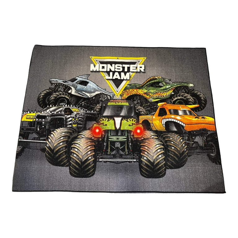 Monster jam sales play rug