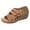 Brown, variant on NOKIO Women'S Cut-Out Sandals Fashionable Women'S Beach Slippers Women's Sandals Shoes Wedges Flip Flops Fashion Buckle Strap Sandals Summer Shoes For Women