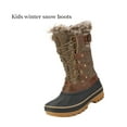 thumbnail image 5 of Dream Pairs Kids Boys & Girls Snow Boots Insulated Waterproof Winter Snow Boots KRIVER-1 BROWN Size 9, 5 of 5