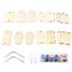 thumbnail image 4 of Kits de edificio de la casa de aves para niños Artesanía de madera con pinturas Pinceles Adornos de madera Adornos de madera Decoraciones para el hogar Artes de pintura tholdsy HA012709-00, 4 of 7