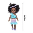 2024 New in Clearance 14 Inch Black Babys Dolls with Accessories Set