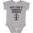 thumbnail image 3 of Inktastic Future Judge Law Scale Boys or Girls Baby Bodysuit, 3 of 5