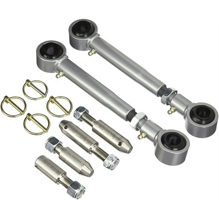 Rubicon Express Sway Bar Disconnect Set - Fits 2007 to 2017 JK Wrangler with 2.5 to 6 inches of lift (Best Sway Bar Disconnects Jk)