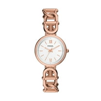 Fossil Women's Carlie Three-Hand, Rose Gold-Tone Stainless Steel Watch