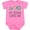 Raspberry, variant on Inktastic My Granna Loves Me Boys or Girls Baby Bodysuit