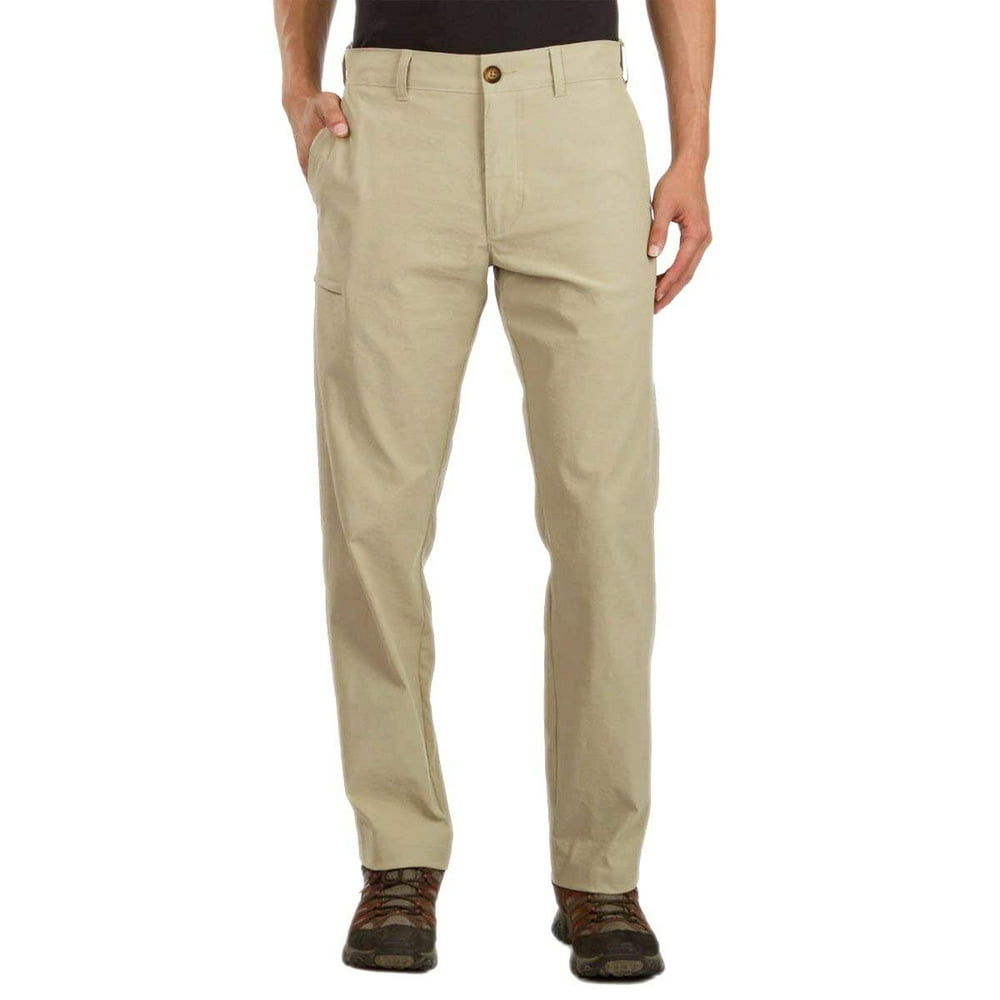 ub tech by unionbay men's classic fit comfort waist chino pants