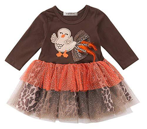2PCS Fall Warmer Toddler Newborn Girl Party Tutu Princess Dress Tops Outfit Uaf 