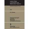 thumbnail image 1 of Entscheidungsregeln bei Risiko Multivariate stochastische Dominanz (Lecture Notes in Economics and Mathematical Systems) (German Edition), 1 of 1