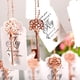 thumbnail image 4 of Abridor de recuerdos de boda, regalo de boda de invitados, tarjeta de etiqueta de pareja y llavero 60 rosas de oro, 4 of 5