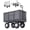 Gray, variant on 800LBS Heavy Duty Steel Garden Cart Wagon – 10" All-Terrain Pneumatic Tires – Removable Mesh Sides – 180° Rotating Handle –Yard Cart for Lawn, Garden, Farm-Black – Optimized Version