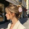 thumbnail image 4 of Gytml Shell Hair Claw Clip, Large Non- Beach Hair Accessory Fashionable Seashells Hair Barrettes For Women Summer Vacation Daily Wear(Pink-2.44X3.74Inch), 4 of 6