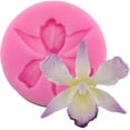 thumbnail image 1 of Cute Very Mini Creative Orchid Flower Floral Silicone Mold Cymbidium para DIY Cake Fondant Baking Biscuit Tray 3D Hard Candies Postres Drop Glue Decor Tool Xemadio WMZY-167, 1 of 6