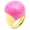 Gold Pink, variant on Stainless Steel Dome Cocktail Gemstone Rings for Women Simple Elegent Statement Jewelry Gift Gold Red Size 10