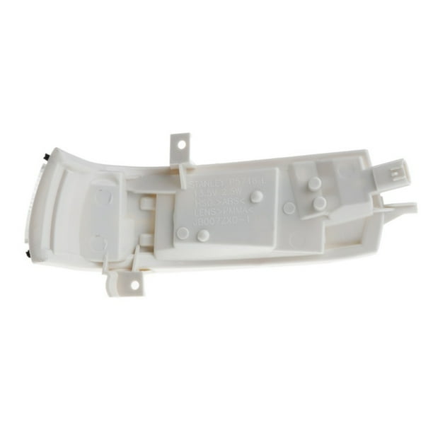 Riwesomey Luz de espejo retrovisor para coche, lámpara de señal de advertencia de giro para vehículo, accesorios de iluminación modificados, Type2 NO2