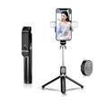 thumbnail image 2 of Palo Selfie  Bloosom Con Control Remoto Bluetooth Con Trípode Negro, 2 of 4