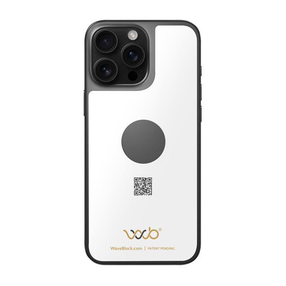 Adhesivo bloqueador EMF para teléfono celular WaveBlock iPhone 16 PRO MAX/16 Plus