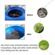 thumbnail image 4 of Rain Barrel Net, Rain Barrel Net Rain Barrel Cover Rain Barrel Net Cover Rain Barrel Rain Barrel Net Cover For Outdoor Garden (80cm Diameter Black), 4 of 5