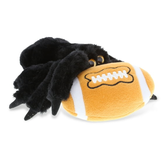 DolliBu Black Spider Stuffed Animal with Football Plush - Soft Plush Huggable Spider, Adorable Playtime Plush Toy, Cute Wildlife Gift, Football Plush Animal Toy for Kids, Adults - 7 Inch