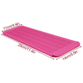 thumbnail image 2 of Silicone Heat Mat for Hair Tools - Flat Iron and Curling Iron Mat Heat Resistant for Counter, Heat-Resistant Flat Iron Travel Essentials Case, Vanity Organizer,Hot Pink, 2 of 5