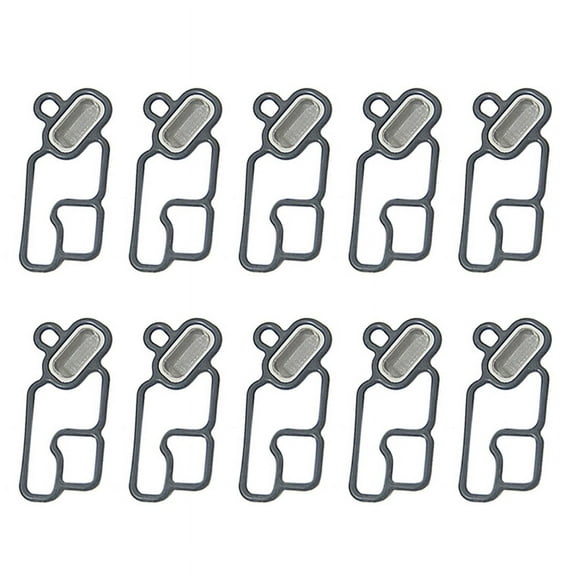 10X 15815-5G0-A01 15815 5G0 A01 VVT Variable Timing Spool Solenoid Valve Gasket Filter for Accord 2014-2018