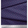 thumbnail image 3 of Soimoi Moss Georgette Fabric Floral Small Print Fabric by The Yard 42 Inch Wide, 3 of 3