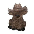 thumbnail image 4 of yotijay Cow Statue Resin Decorative Figurine for Cabinet Office Living Room Single, 4 of 9