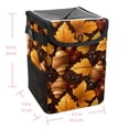 thumbnail image 5 of Thanksgiving Oak Foldable Car Garbage Can with Lid, Leak-proof, Hanging Storage Bag - Trash Can for Car, Car Trash Bin, Car Trash Can, 5 of 6