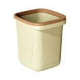 thumbnail image 2 of Large Trash Can with Pressure Ring,Dormitory Household Waste Bin for Living Room,Hotel and Office,High Capacity Stylish Durable and Multi-Purpose Trash Basket for Home Office Commercial-Beige, 2 of 6