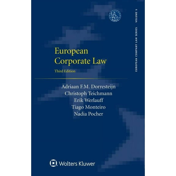 European Company Law European Corporate Law, (Hardcover)