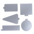 thumbnail image 4 of HEALEEP 100Set Pastry Board Cardboard Cake Plate Silver Display Tool for Parties, 4 of 8