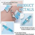 thumbnail image 3 of Pulsera de Stitch para fiesta, regalo de Lilo y Stitch, artículos de Stitch, joyería para mujeres y niñas, pulsera, regalos de cumpleaños, 3 of 5