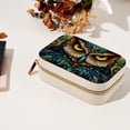 thumbnail image 7 of Owl Velvet Portable Travel Organizer Box with Removable Compartment - Display Case Included - Ideal Gift, 7 of 7