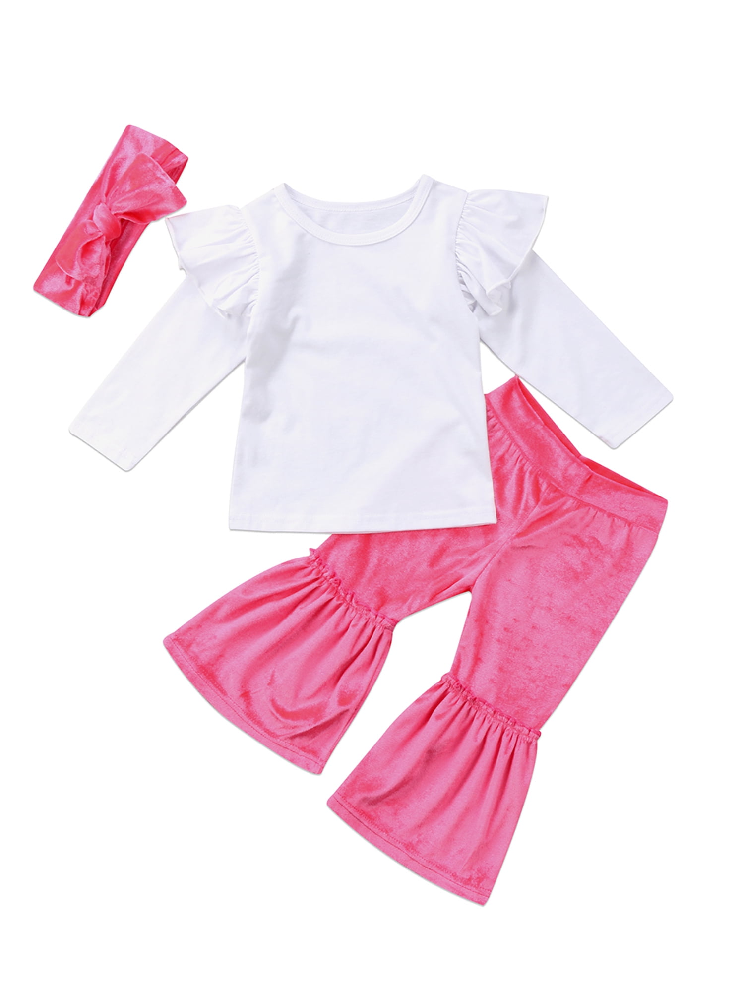 baby girl flare pants