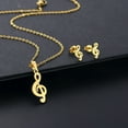 thumbnail image 3 of Conjunciones con Collares y Pendientes Xihbxyly Acero Inoxidable, 3 of 7