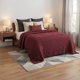 thumbnail image 2 of Cobertor Ligero King Size Elefantito Ginger Color Vino Suave Textura 3D, 2 of 6