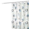 thumbnail image 1 of Cortina impermeable de 180x200cm para cuarto de baño, cortina para dormitorio (cuadrado pequeño) Tmvgtek Libre de BPA, 1 of 6
