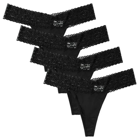 

Charmo Women s Lace Underwear Cheeky Panty Breathable Bikini Panties 4 Packs