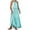Light Blue, variant on Uaswgudfs Summer Dresses for Women 2025 Casual Sleeveless Midi Sundress | Flowy Tiered Ruffles & Asymmetric Hem Boho Beach Dress Green XXL