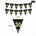 thumbnail image 3 of 30th 40th 50th 60th birthday decorations Number Balloons Birthday Hanging Banner Flags for Adult 30th Anniversary Supplies, 3 of 10