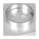 thumbnail image 5 of Soporte de montaje de base de calentador de estacionamiento Yuxing Placa de piso Acero inoxidable Profundidad 30 mm Plata, 5 of 5