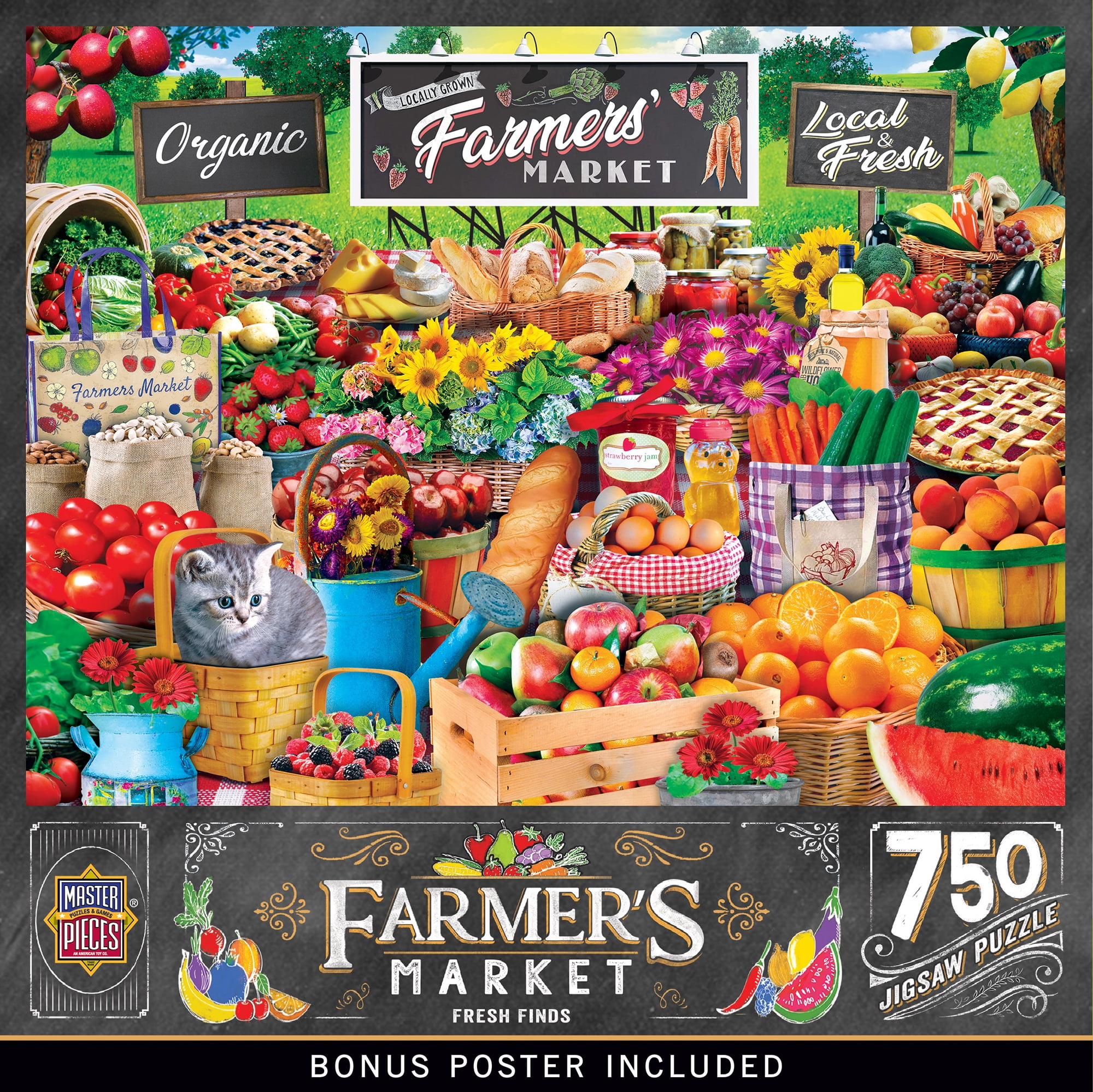 Americanflat 18x24 Jigsaw Puzzle, 500 Pcs High Quality Collection