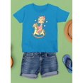 thumbnail image 3 of Kid On A Toy Horse T-Shirt Juniors -Image by Shutterstock,  Small, 3 of 4