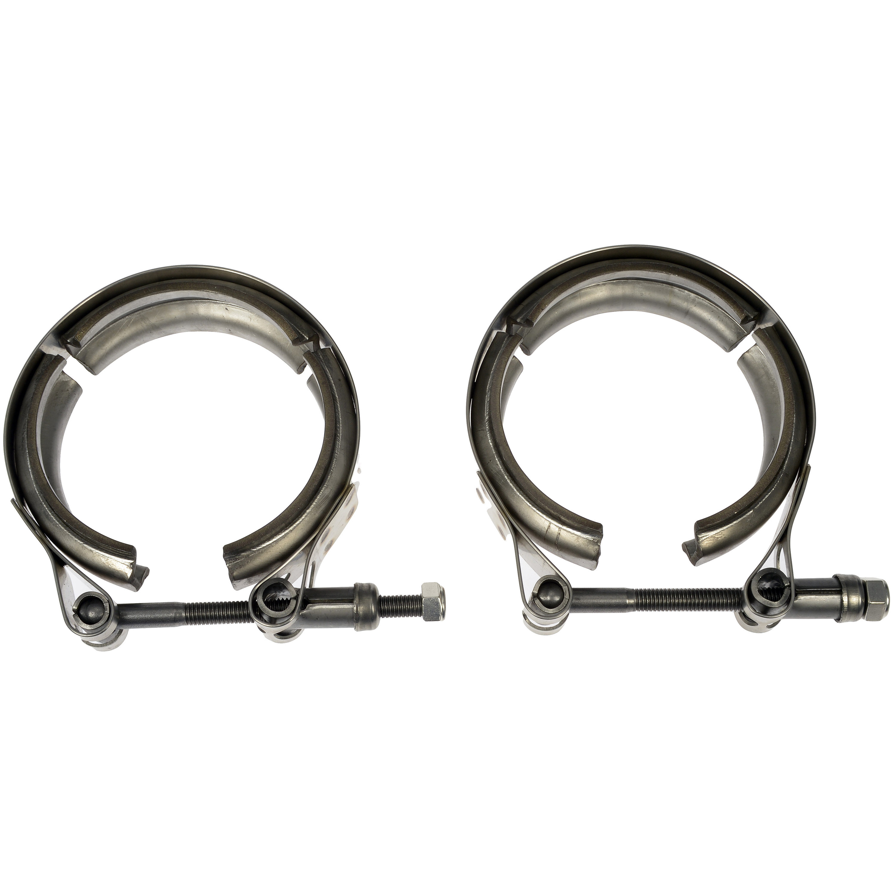 Dorman 903-2002 Exhaust Gas Recirculation (EGR) Cooler Clamp and Gasket Set for Specific Mack / Volvo Models